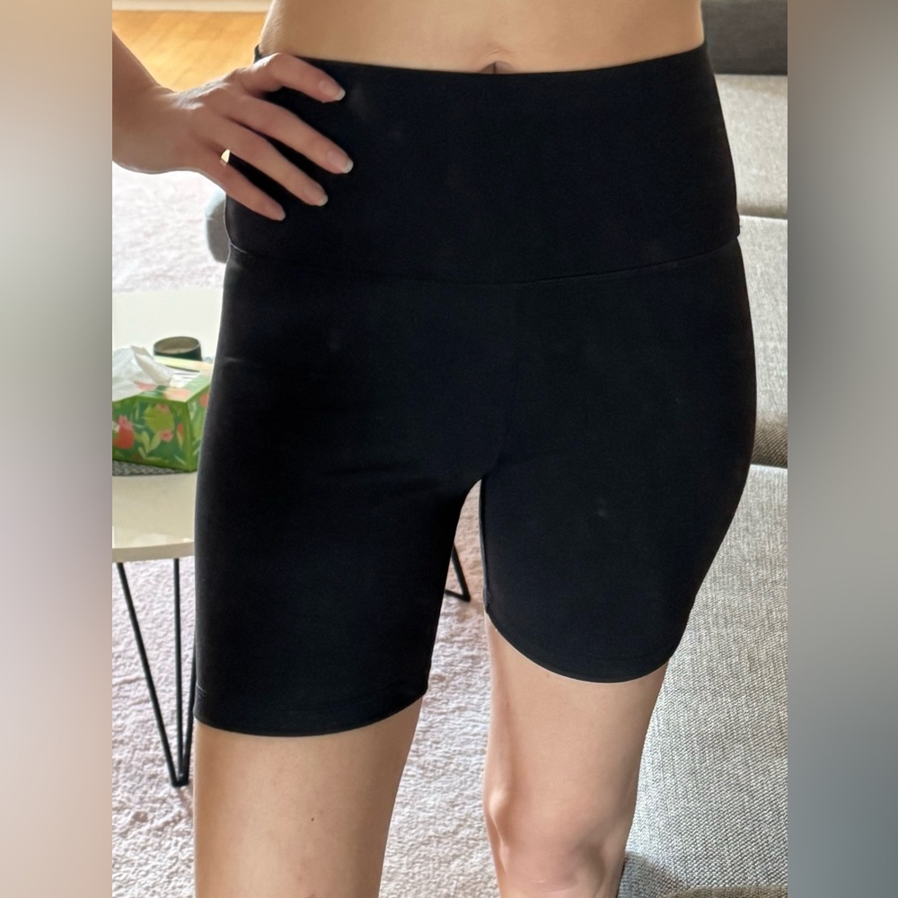 SET Active Black Bike Shorts Size Small